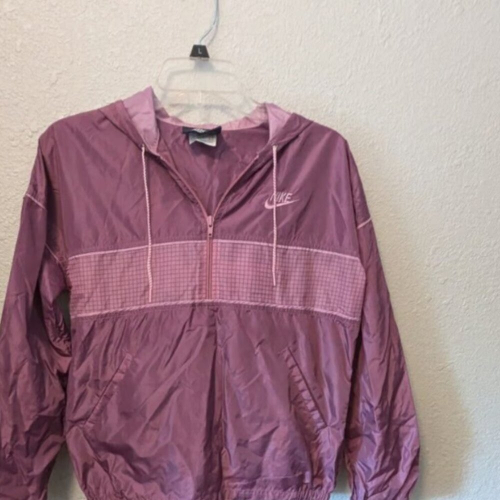 Vintage 80's Women's Nike Nylon Track Suit Jacket